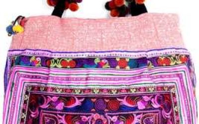 batik-shoulder-bag-hmong-bird-embroiderery-with-pom-pom-strap